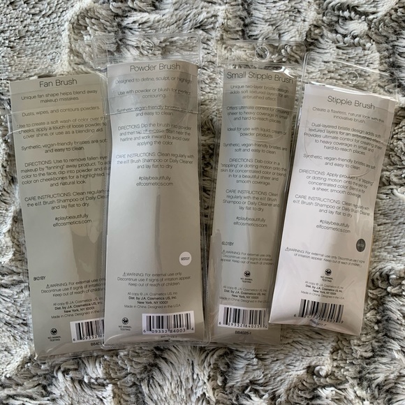 4Pc e.l.f. Makeup Brush Set NIB U - Picture 3 of 8